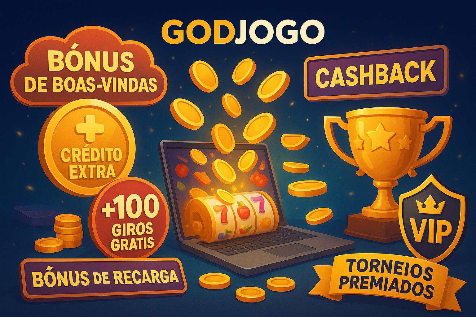 O bônus promocional GODJOGO é uma ótima maneira de começar sua aventura