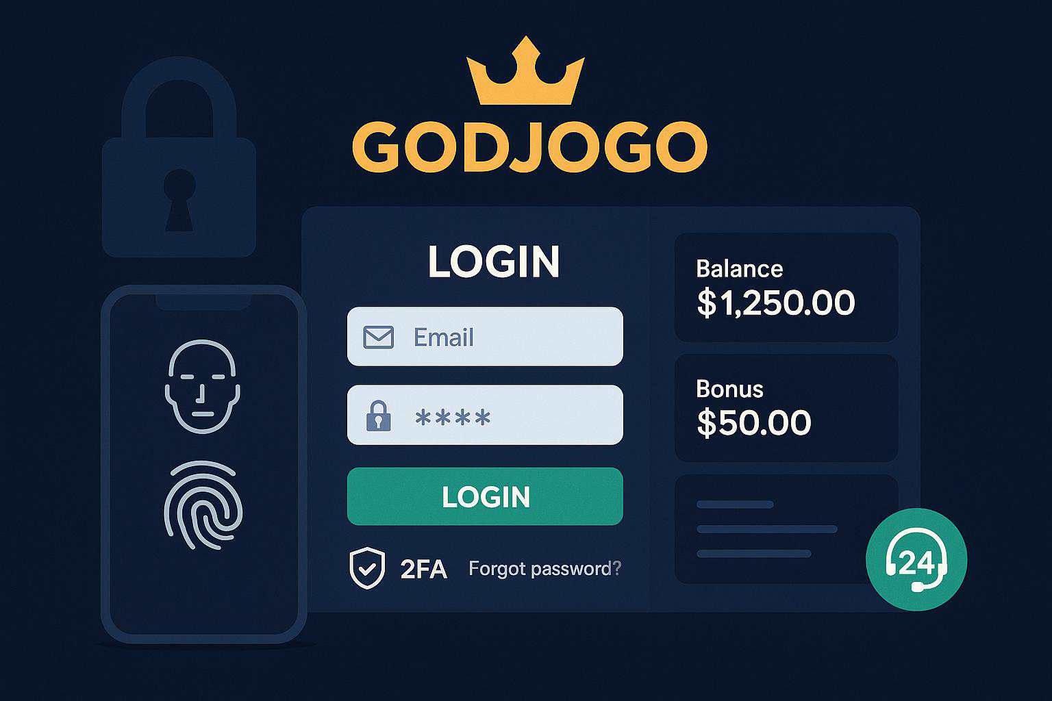 Registro na GODJOGO Garante Acesso a uma Vasta Seleção de jogo